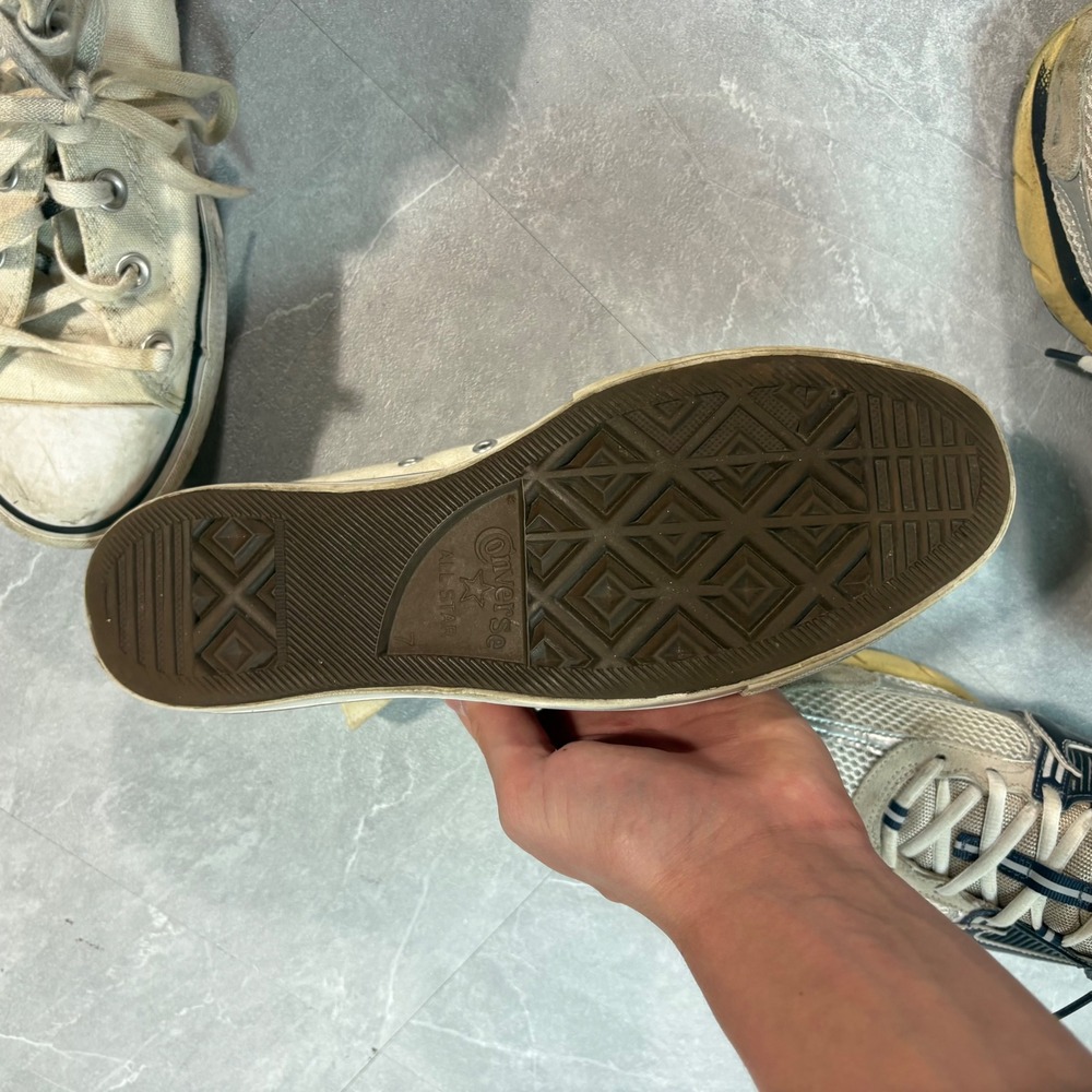 Converse Chuck Taylor All Star Lift Platform High Top Cream Sneakers 560846C 9W - Picture 4 of 4